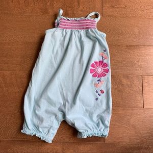 3/$10 CARTERS Baby girl romper 12m